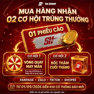 vòng quay may mắn sh group