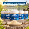 Bột Băng Phục Tra SH Group 100g 4 Năm sản phẩm Bột Băng Phục Tra SH Group 100g xếp bên hồ nước ngọt, phía trước có đĩa bột minh họa.