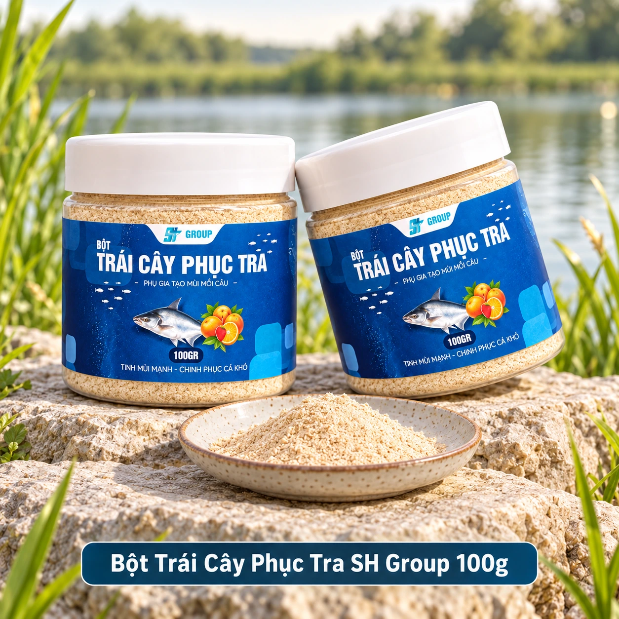 Bột Trái Cây Phục Tra SH Group 100g: 7 đặc điểm 7 bột trái cây phục tra