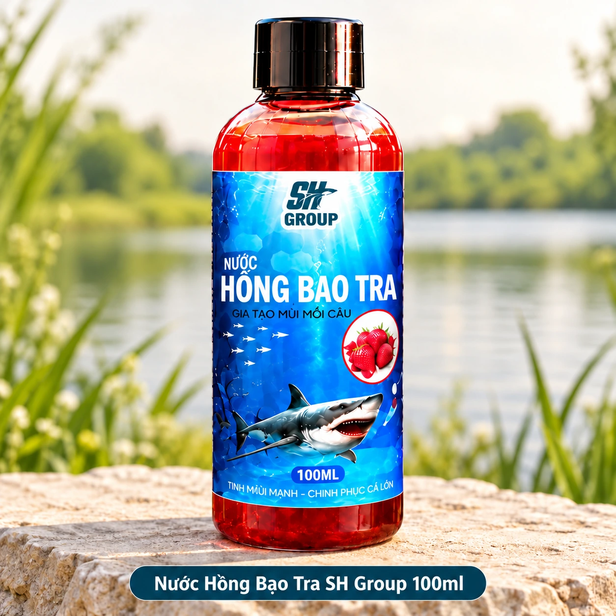 Nước Hồng Bạo Tra SH Group 100ml Nước Hồng Bạo Tra SH Group 100ml tinh mùi câu cá tra