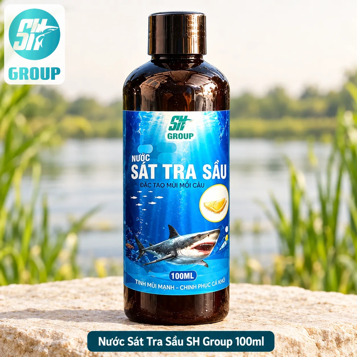 Nước Sát Tra Sầu SH Group 100ml tinh mùi câu cá tra