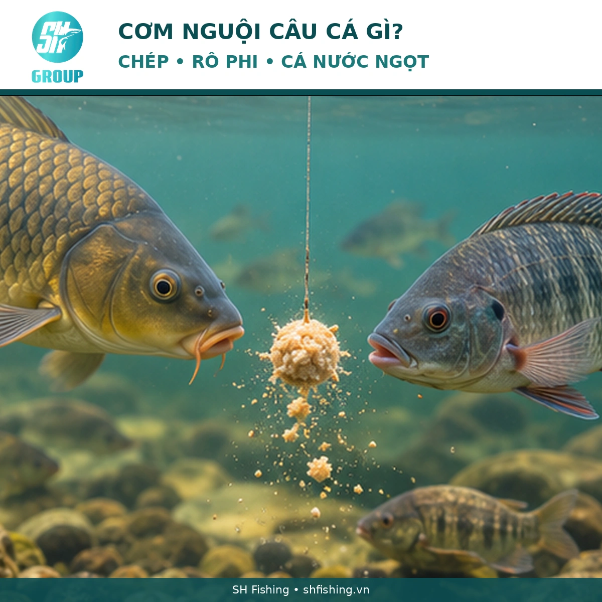 Cơm Nguội Câu Cá Chép Và Rô Phi Cơm nguội câu cá chép rô phi và cá nước ngọt