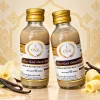 Tinh mùi Vani bơ sữa The One 60ml, hai chai, một đứng và một nghiêng với nhãn The One hướng về phía trước